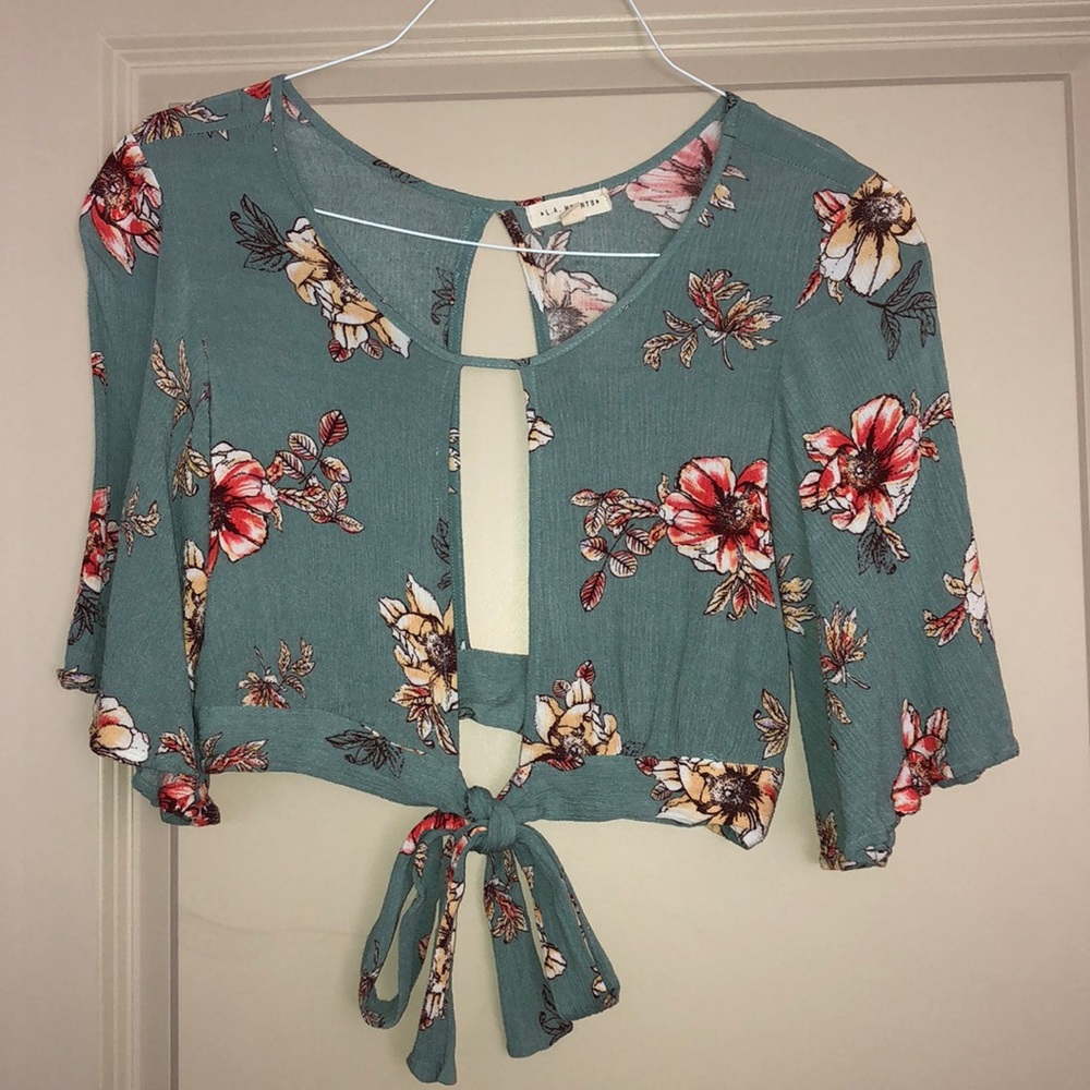 PacSun La Hearts Crop Top